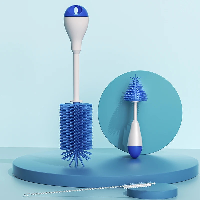 Brosse de nettoyage 3-en-1 pour biberon